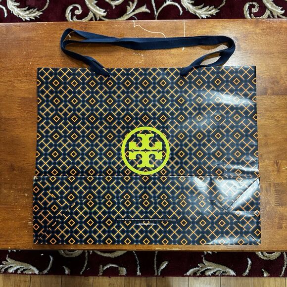 Tory Burch Handbags - Tory Burch Large Gift Shopping Tote Bag Authentic 16 x 12" x 6"